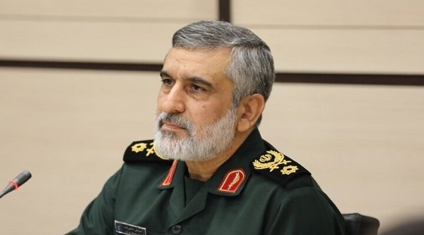 استشهاد قائد القوة الجو فضائية في الحرس الثوري العميد زادة 