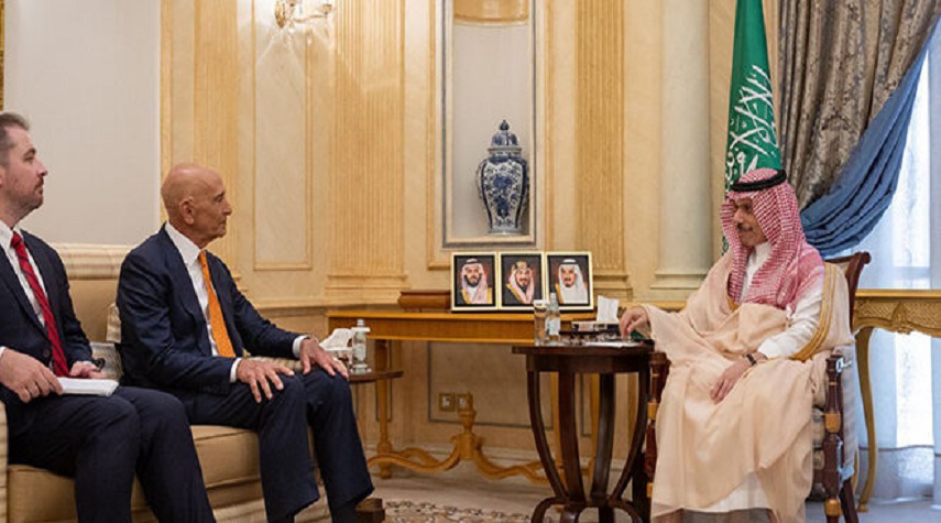 وزير الخارجية السعودي يناقش مع المبعوث الأميركي الخاص لسورية سبل دعمها