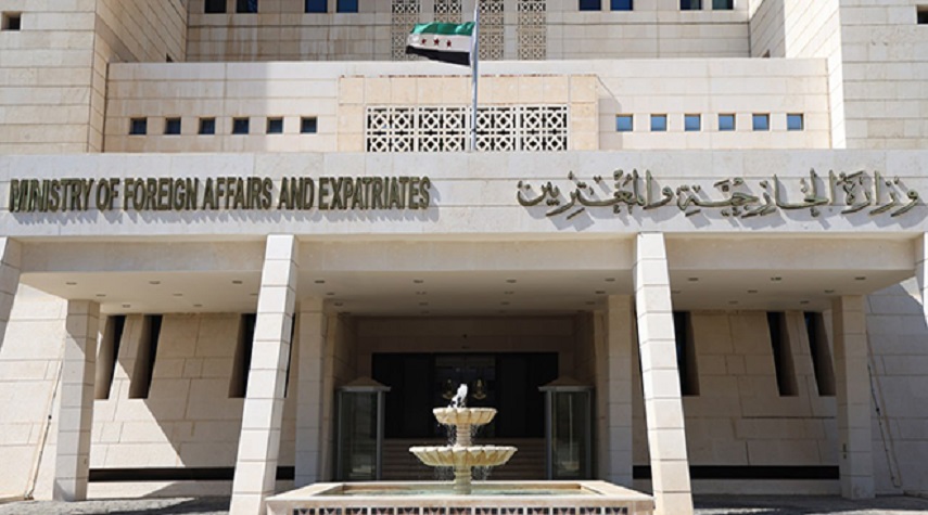 الخارجية السورية تشكر لجنة التحقيق الدولية على تقريرها بخصوص مجازر الساحل