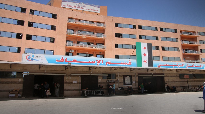 إعادة افتتاح قسم العناية العصبية في مشفى حماة الوطني 