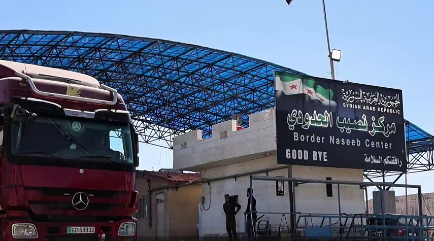 معبر نصيب الحدودي يشهد انتعاشاً غير مسبوق في حركة الشحن والمسافرين