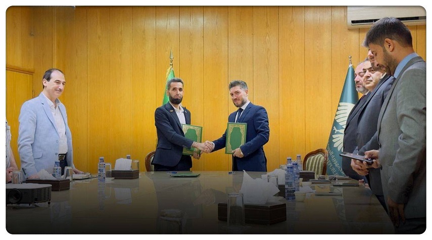 توقيع عقد لإنشاء محطة كهروضوئية باستطاعة 100 ميغا واط وسط سورية