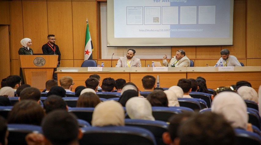 انطلاق مؤتمر الباحثين الشباب في مشفى حلب الجامعي