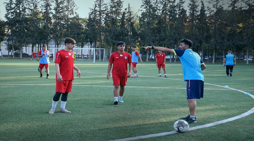 منتخب سورية لكرة القدم للناشئين ينهي تحضيراته لبطولة غرب آسيا