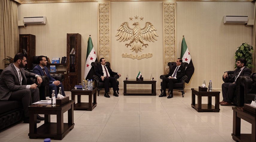 وزير التربية يبحث مع السفير الأردني بدمشق آلية تعزيز التعاون التربوي