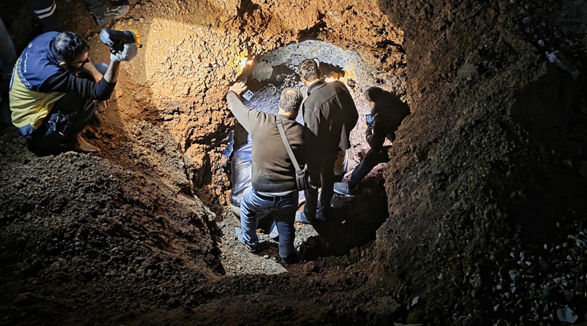 العثور على بعض اللقى الأثرية في بلدة الحارة بريف درعا