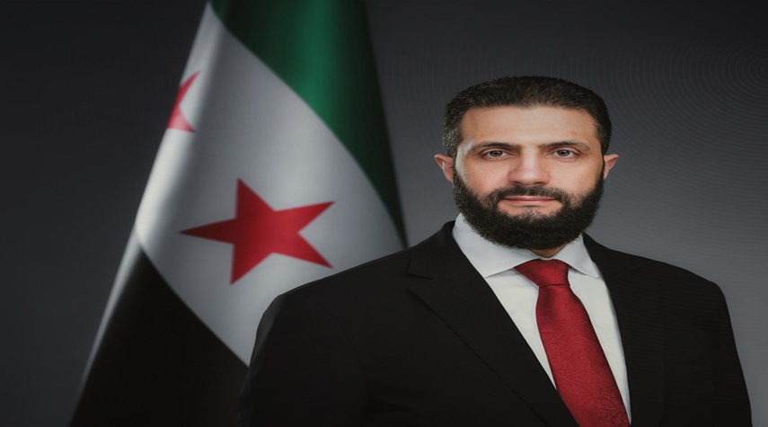 الرئيس الشرع يتلقى برقية تهنئة من اليمن بمناسبة عيد التحرير